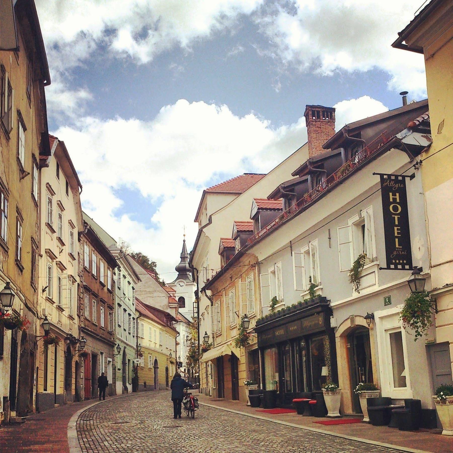 Allegro Hotel Ljubljana Dış mekan fotoğraf